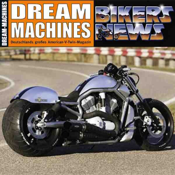 Harley-Custombikes von Eightball Custom