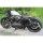 190 mm Stahl Heck Fender Stiletto Schutzblech f. Harley & Motorrad lange Version