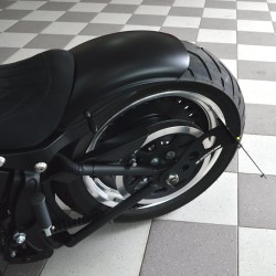 190 mm Stahl Heck Fender Stiletto Schutzblech für Harley Davidson & Motorrad