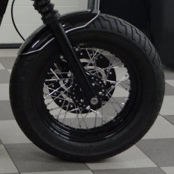 Stiletto Frontfender 2 mm Stahl small für Harley Davidson Sportster  Dyna narrow