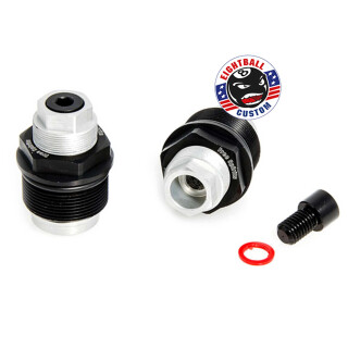 FREE SPIRIT Fork Tube Cap Verschluss Schraube für Harley Gabel 39mm Standrohr