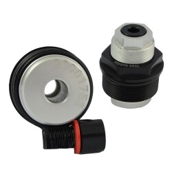 FREE SPIRIT Fork Tube Cap Verschluss Schraube für Harley Gabel 39mm Standrohr
