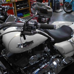 Brems & Kupplungshebel Hand Hebel für Harley Davidson Touring 2008-2016 chrom