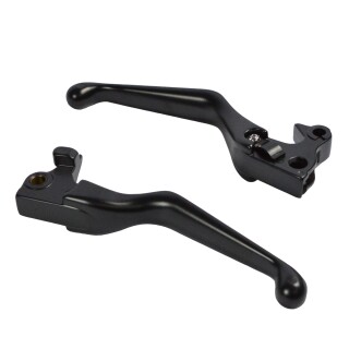 Handhebel Brems Kupplungshebel schwarz für Harley Sportster XL & XR 2004-2013