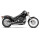 LE PERA Bare Bones Motorrad Sitz  für Harley Davidson Softail 2008-2017 LXE-007