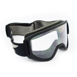 BILTWELL Moto 2.0 Goggle Black Motorradbrille Helm Brille...