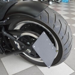 EIGHTBALL CUSTOM® Seitlicher Kennzeichenhalter für Harley Softail 2008-2016 Gutachten