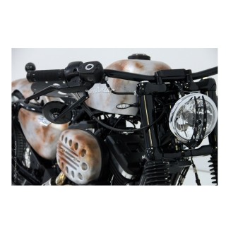 KELLERMANN LED Blinker Micro 1000 LED white chrom für Harley Davidson