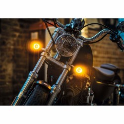 KELLERMANN LED Blinker Bullet 1000 PL schwarz für Harley Davidson