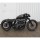 Universal Lampenhalter für Harley & Custombike Scheinwerfer schwarz 38-42 mm