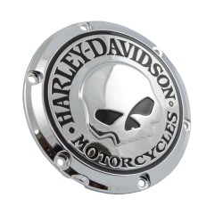 HARLEY DAVIDSON Skull Derby Cover Chrom für Harley Davidson Sportster ab 2004