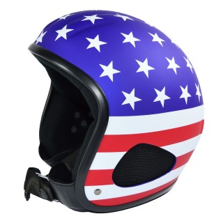 SCORP24 Titan Jet Helm für Harley Motorrad Chopperhelm USA Amerika Flagge XXL