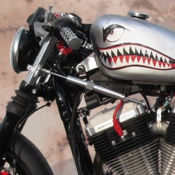 PROGRESSIVE SUSPENSION Monotube Cartridge Federn für Harley Davidson Sportster