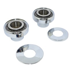 TIMKEN Lenkkopflager Bearing Cup mit Staubkappen für Harley Big Twin 1948-1988