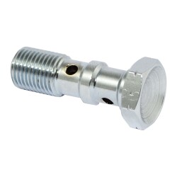 GOODRIDGE Doppel Banjo Bolt Hohlschraube M10x1cm für Harley-Davidson Edelstahl