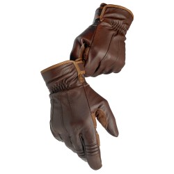 BILTWELL Work Gloves Handschuhe in Chocolate für Harley-Davidson und Motorrad L