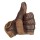 BILTWELL Work Gloves Handschuhe in Chocolate für Harley-Davidson und Motorrad XXL