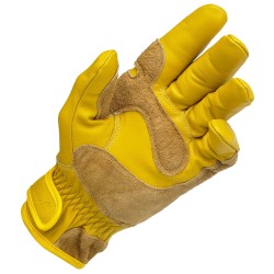 BILTWELL Work Gloves Handschuhe in Gold für Harley-Davidson und Motorrad M