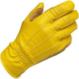 BILTWELL Work Gloves Handschuhe in Gold für Harley-Davidson und Motorrad L