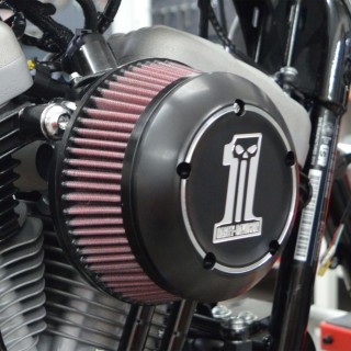HARLEY DAVIDSON DARK CUSTOM Luftfilter Cover für Harley Davidson