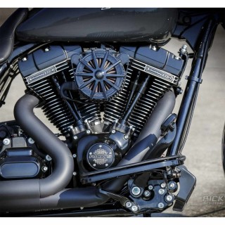 Ricks Luftfilter Kit Spoke Black für Harley Davidson Softail ab 2016 110 CUI