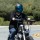 BILTWELL Bubble Visier Blau für Harley Davidson und Motorrad Helm