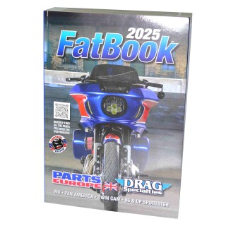 DRAG SPECIALTIES / PARTS EUROPE FAT Book Katalog 2024 für Harley Davidson Bikes