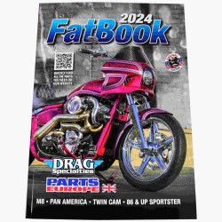 DRAG SPECIALTIES / PARTS EUROPE FAT Book Katalog 2024 für Harley Davidson Bikes
