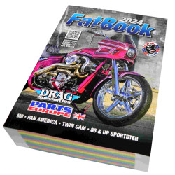 DRAG SPECIALTIES / PARTS EUROPE FAT Book Katalog 2024 für Harley Davidson Bikes