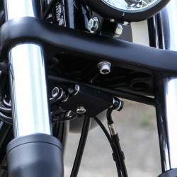 RICKS ABS Verteiler schwarz für Harley-Davidson Sportster ab 2014