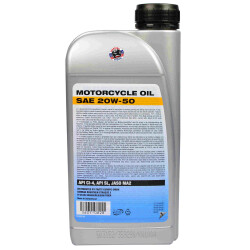 DRAG SPECIALTIES Mineral Motoröl 20W50 für Harley-Davidson API CI-4  JASO