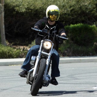 BILTWELL Bubble Visier Gelb für Harley Davidson und Motorrad Helm