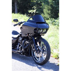 CULT WERK Windschild Scheibe Racing schwarz glanz für Harley Touring 2015-2021