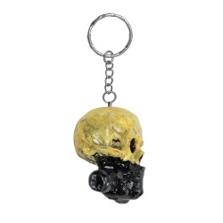 LETHAL THREAT Schlüsselanhänger GAS MASK Skull f. Harley-Davidson&Hot Rod Fahrer