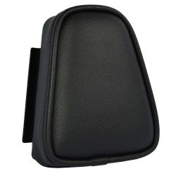 Sissybar Rückenlehne Polster Pad schwarz für Harley-Davidson Modelle Pointed Top