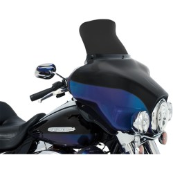 MEMPHIS SHADES Windschild Spoiler für Harley FLH Touring 9 Zoll Dark Smoke ab 96