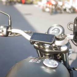 SP CONNECT Handy Smartphone Navigations Halter Samsung S10+ für Harley