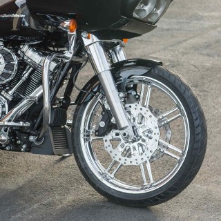 ARLEN NESS Stahl Front Fender Pro Short 19 Zoll f. Harley-Davidson Touring 14-21