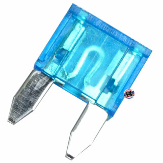 Mini Flachstecksicherung 15A blau 32V