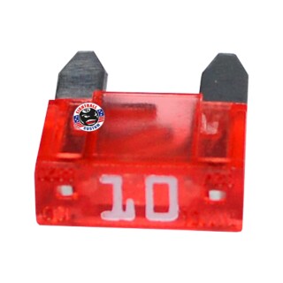 Mini Flach Steck Sicherung 10A rot für Harley-Davidson ersetzt 72340-94