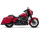 Vance & Hines Power Duals schwarz X-Pipe Krümmer Anlage für Harley Touring 17-23