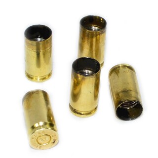 EIGHTBALL CUSTOM Ventilkappe 9mm Messing Patronenhülse für Harley used Style Paar
