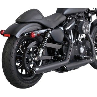 VANCE & HINES TWIN SLASH 3 Zoll SLIP-ONS für Harley Davidson Sportster 2004-2013