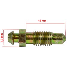 Bleeder Entlüftungsschraube 1/4-28 Zoll für Harley Bremssattel ersetzt 41749-58