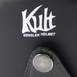 Gensler Bores KULT Jet Helm klein mit ECE 22-05 Kennzeichnung für Harley XL-3XL