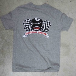 Eightball-Custom® T-Shirt Classic in grau XXL für Harley & Custom Fans
