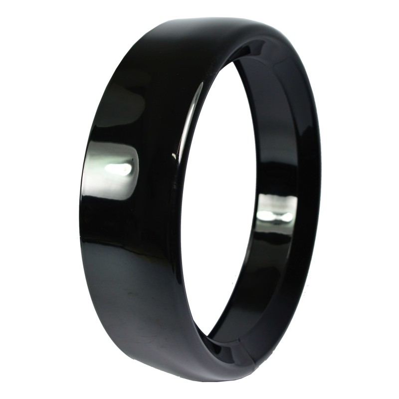 7 Zoll Scheinwerfer Lampen ZierringTrim Ring schwarz für Harley Softa,  33,90 €