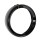 7 Zoll Scheinwerfer Lampen ZierringTrim Ring schwarz  für Harley Softail Dyna FLH