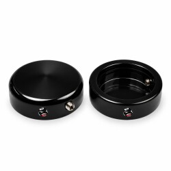 Eightball Gabel Cover Verschlussschraube Standrohr 39mm  für Harley Davidson