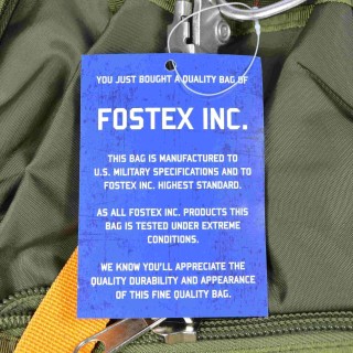 FOSTEX INC. Para B-52 Nylon Tasche Miitär grün Bag für Harley Fahrer & Biker